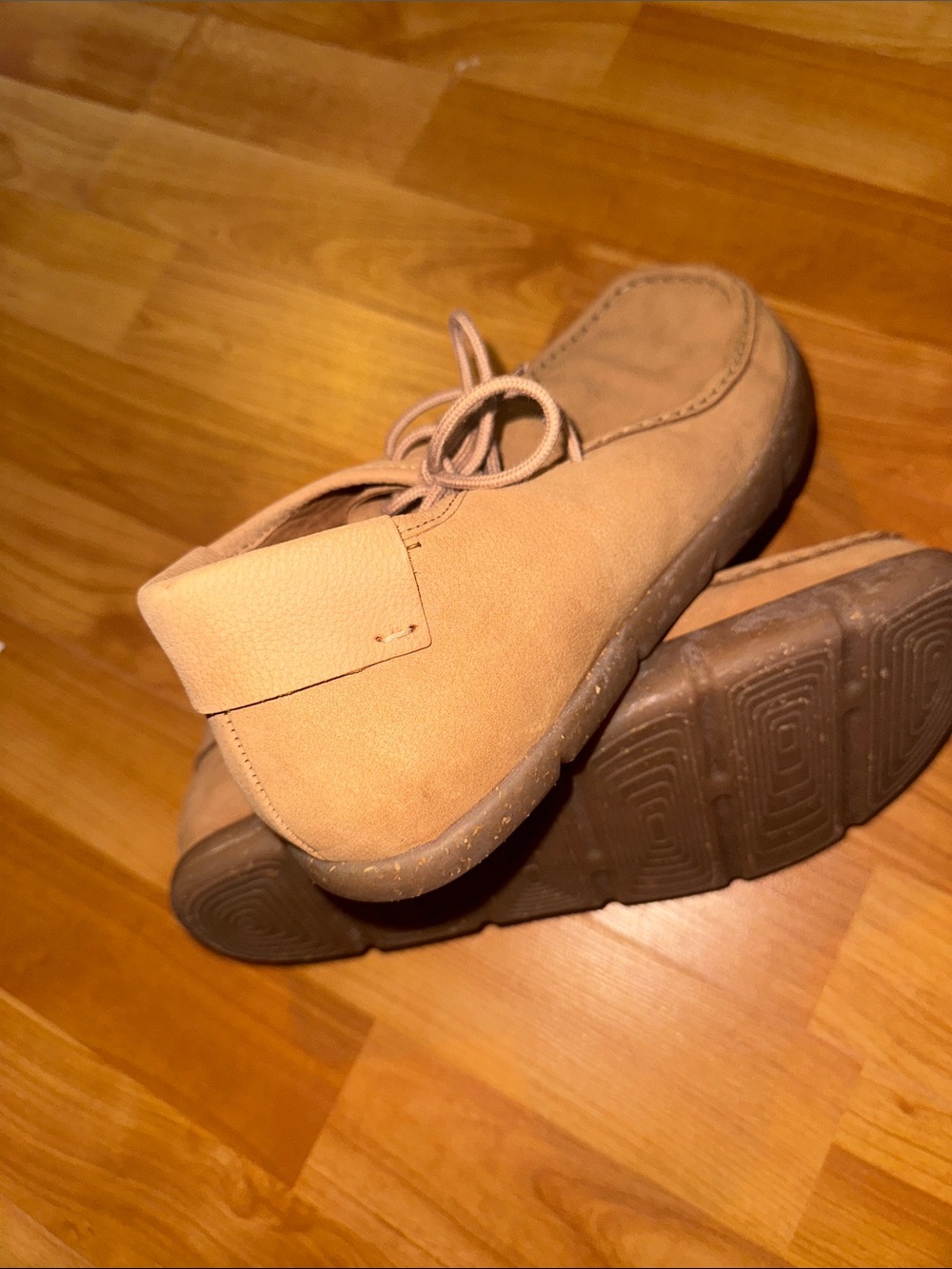 Kalso Earth Shoes "Darby" women’s US 9 EU 40 Nubuck Cognac Tan Leather moccasin - Picture 4 of 5